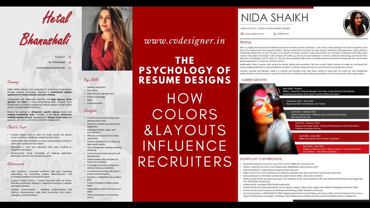 The Psychology of Resume Design: How Colors and Layouts Influence Recruiters